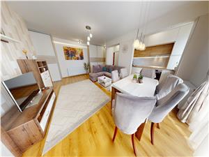 Wohnung zu vermieten in Sibiu ? 101 Quadratmeter ? 3 Zimmer, Balkon, T