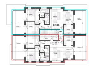 Apartament de vanzare in Sibiu - tip penthouse - 3 camere si 2 terase