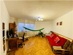 3-room apartment for sale in Sibiu, 3/4 floor - with balcony and cella