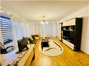 Apartment for rent in Sibiu - 110 square meters - 3 rooms, 2 balconies