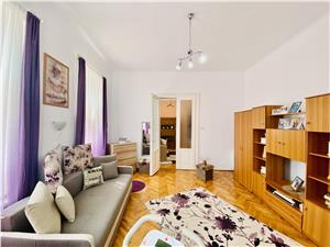 Apartment for sale in Sibiu - 2 rooms, cellar and attic - 65 square me