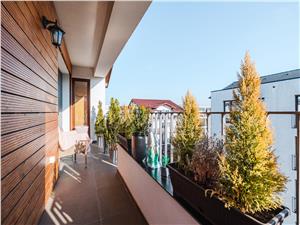 Penthouse with 3 rooms, terrace, balcony and attic - C. Arhitectilor
