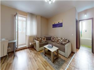 Apartment for sale in Sibiu - 2 rooms and balcony - furnished and equi