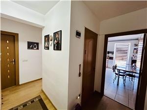 Apartment for sale in Sibiu - 3 rooms, 2 bathrooms - furnished and equ