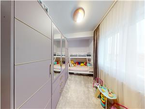Apartament de vanzare in Sibiu - 3 camere, mobilat si utilat - 73mp