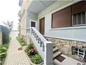 Apartment for rent in Sibiu - central area - double access - garage -
