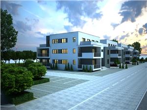 Apartament de vanzare in Sibiu -2 camere, plus terasa si 81 mp gradina