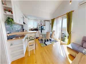 Penthouse de vanzare in Sibiu- mobilat si utilat - cu terasa de 40 mp