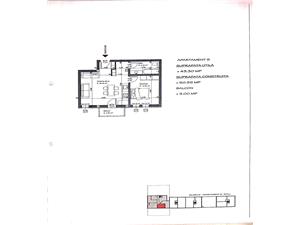 Apartament de vanzare in Sibiu- 2 camere- balcon
