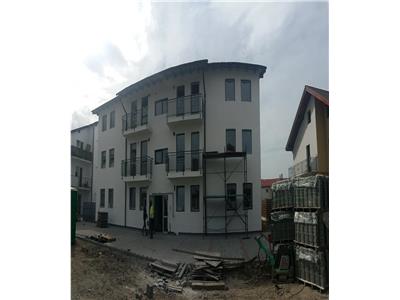 De vanzare apartament 2 camere in Sibiu -  living+bucatarie de 27 mp.
