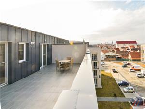 Apartament de inchiriat in Sibiu - tip penthouse - mobilat si utilat