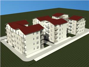 Apartament de vanzare in Sibiu -INTABULAT - LA CHEIE - terasa si pod