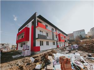 Apartament de vanzare in Sibiu(Cisnadie)- 2 camere - 40.4 mp+balcon
