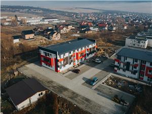 Apartamente de vanzare in Sibiu (Cisnadie) - terase de 15.8 mp, 2 bai