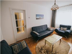 Apartament de inchiriat in Sibiu -4 camere cu balcon-mobilat si utilat