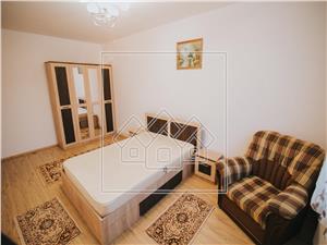 Apartament de inchiriat in Sibiu -3 camere cu balcon-mobilat si utilat