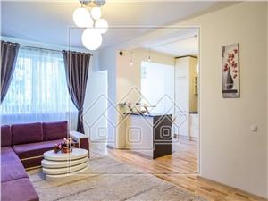 Apartament cu 2 camere de inchiriat in Sibiu -mobilat si utilat modern