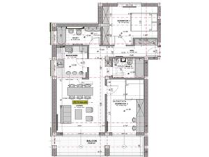 Apartament 3 camere, 2 bai si logie 13 mp - vila cu doar 2 etaje(R)
