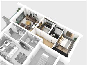 2-Zimmer-Wohnung, separate Kuche, Balkon mit Sicherheitsglas
