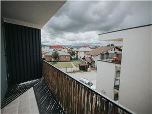 Apartament de vanzare in Sibiu - Selimbar - 2 camere - balcon mare