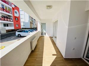 Apartament de inchiriat in Sibiu-3 camere cu balcon mare-Zona D.Stanca