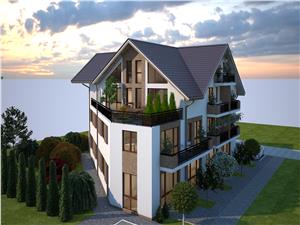 Apartament 2 camere de vanzare in Sibiu-2 bai-balcon mare