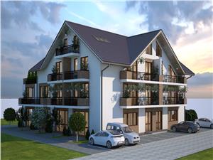 Apartament 3 camere de vanzare in Sibiu - 2 terase