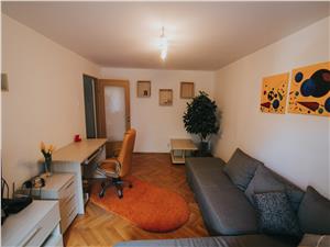 Apartament de inchiriat in Sibiu- 3 camere cu balcon si 2 bai-Hipodrom