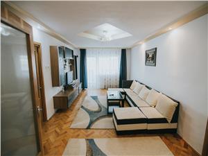 Apartament de inchiriat in Sibiu-3 camere,2 bai si balcon-Zona Garii
