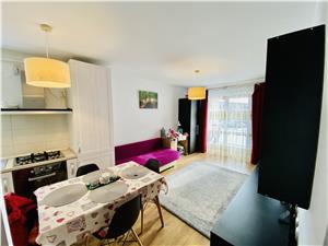Apartament de vanzare in Sibiu-2 camere cu balcon-2/4-C.Surii Mici