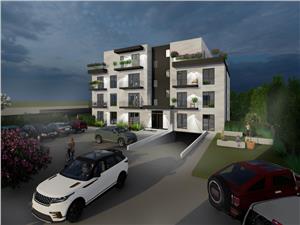 Apartament 3 camere de vanzare in Sibiu-2 balcoane si gradina de 95mp
