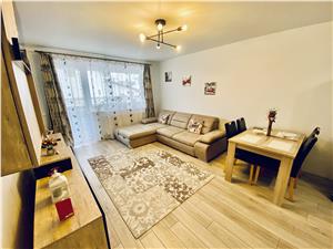 Apartament de vanzare in Sibiu -3 camere cu balcon mare-Selimbar